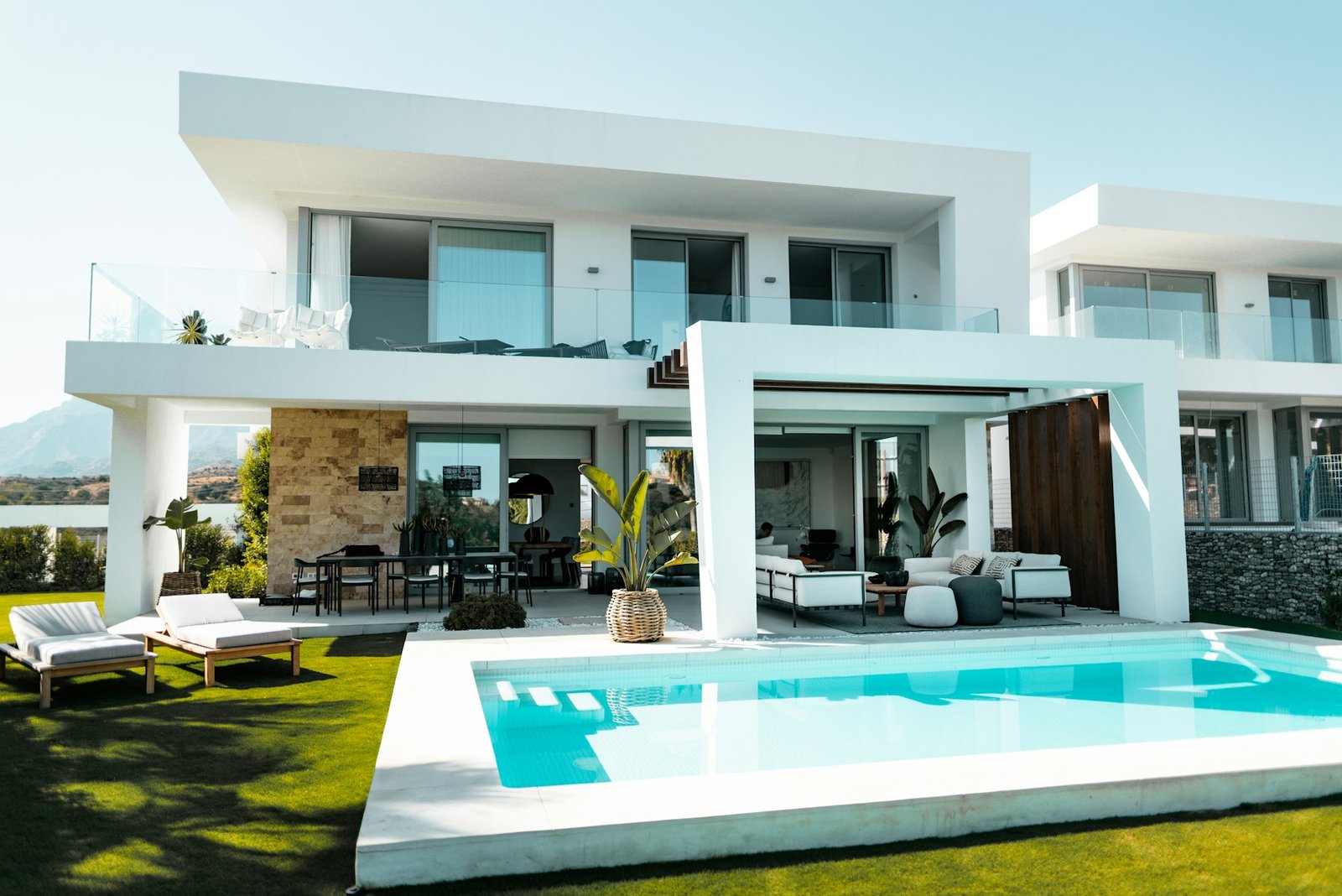 Luxury villa architecture